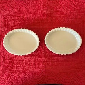 Hall Crème Brûlée oval dishes (2)